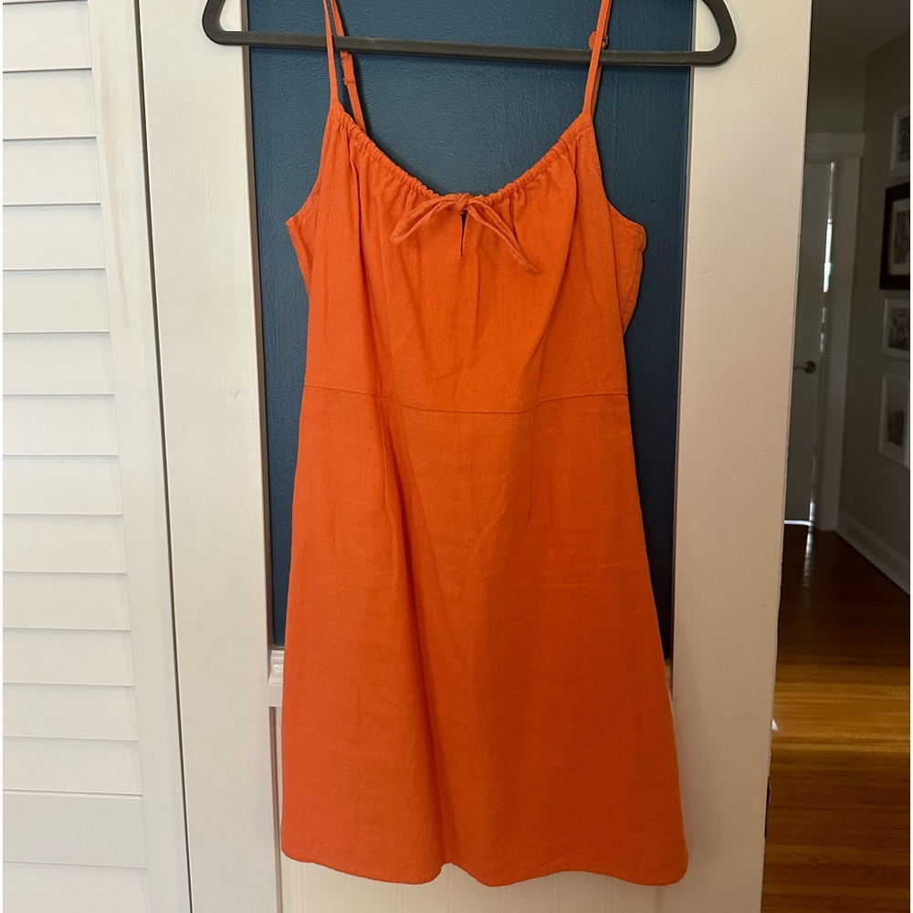 Coral Orange Sundress